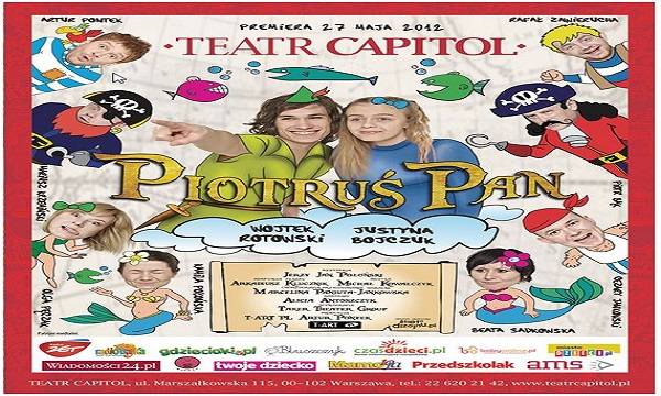 „Piotruś Pan” w warszawskim Teatrze Capitol