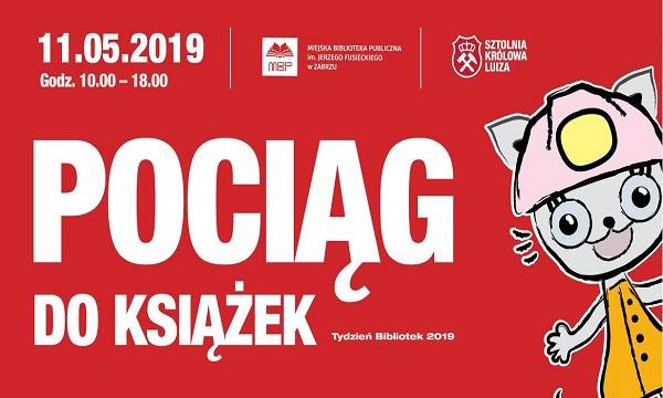 Pociąg do książek - atrakcje dla dzieci w Zabrzu