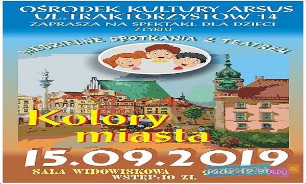 Warszawa: spektakl „Kolory miasta”