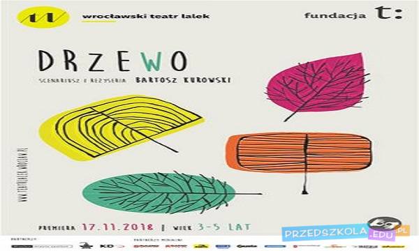 Wrocław: spektakl „Drzewo” dla dzieci 3-5 lat