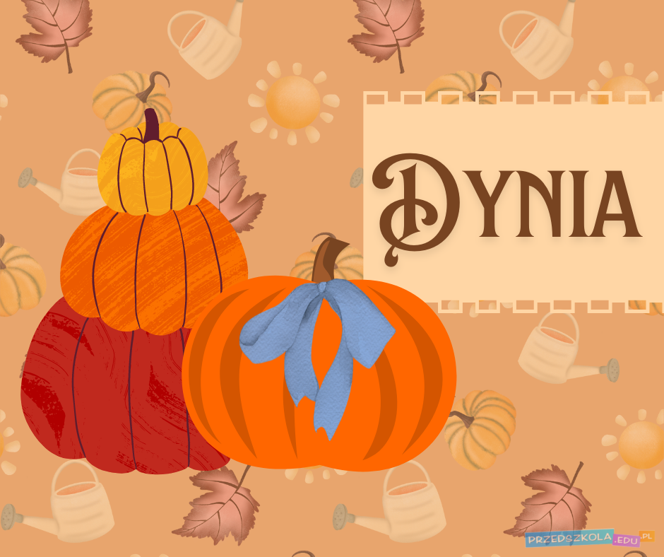 Scenariusz przedstawienia Dzień Dynii