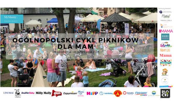 Jesteś Mamą? Nie może Cię zatem zabraknąć na Pikniku dla Mam w Twoim mieście!