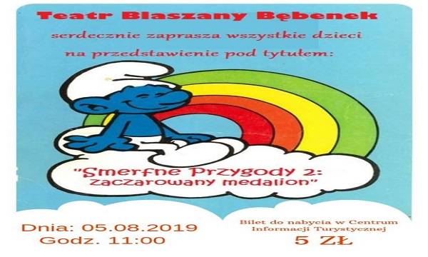 Chmielno: spektakl „Smerfne Przygody 2: Zaczarowany Medalion”