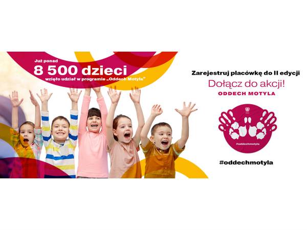 Pozwólmy odetchnąć (w)przyszłości! II edycja programu „Oddech Motyla”