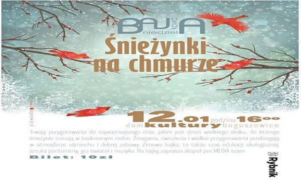 Rybnik: spektakl „Śnieżynki na chmurze”
