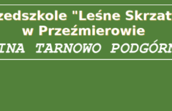 Przedszkole w Przeźmierowie