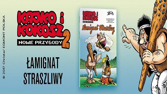 Wydawnictwo Egmont kontynuuje wydawanie legendarnego cyklu „Kajko i Kokosz”