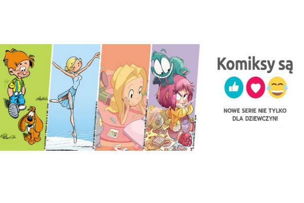 „KOMIKSY SĄ SUPER” - nowa linia wydawnicza dla dzieci z najwyższej półki!