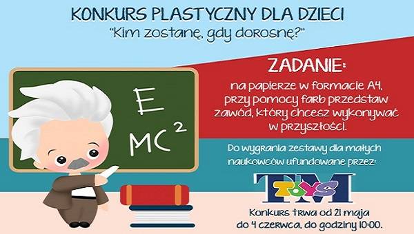 Regulamin konkursu pt. „Kim zostanę, gdy dorosnę?”